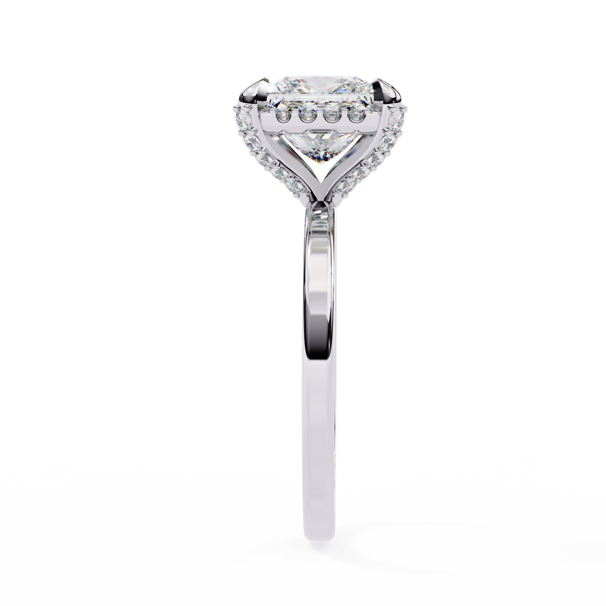 14K White Gold