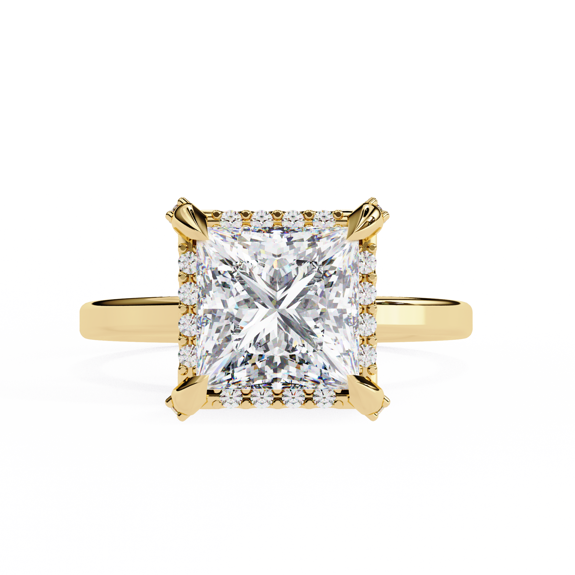 14K Yellow Gold