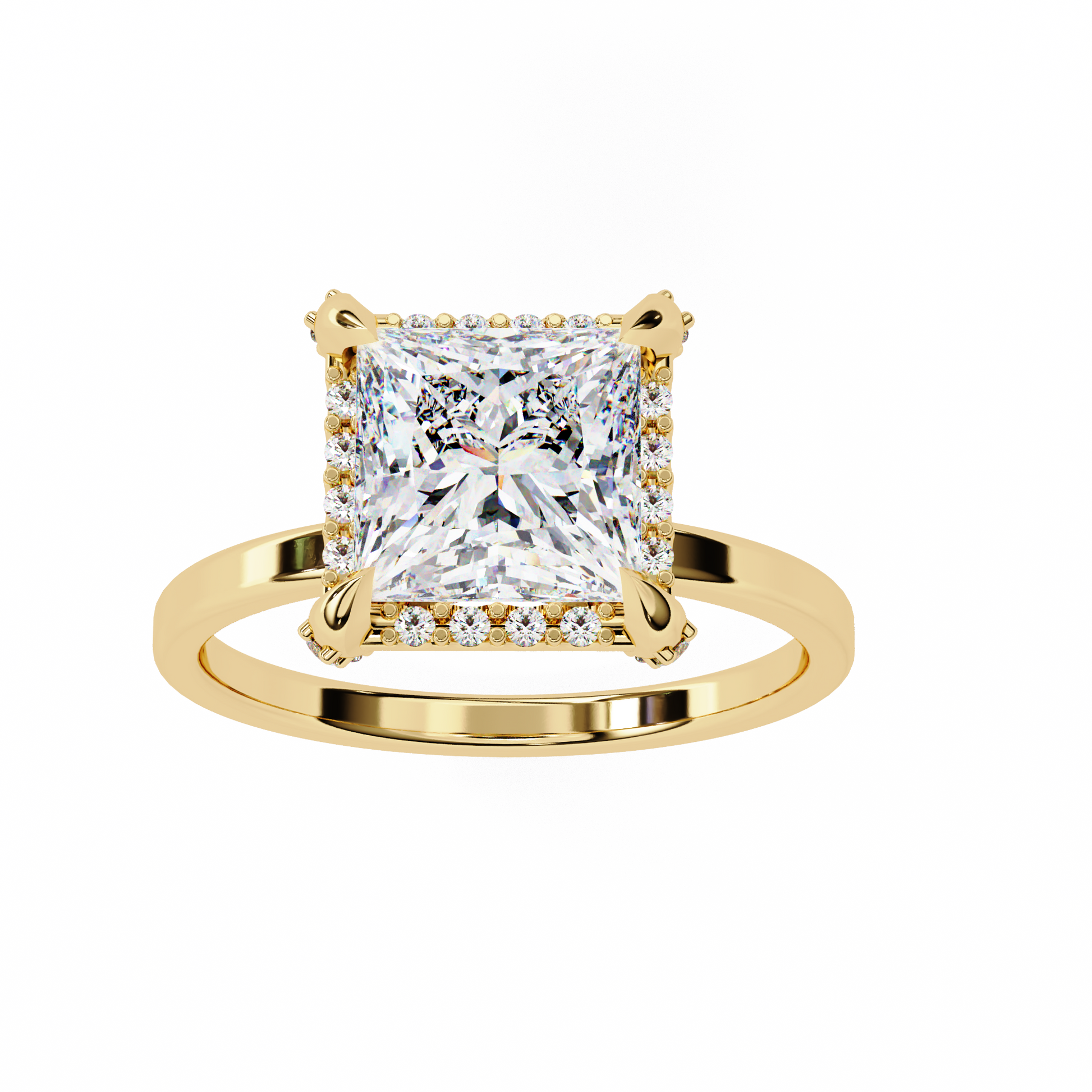14K Yellow Gold