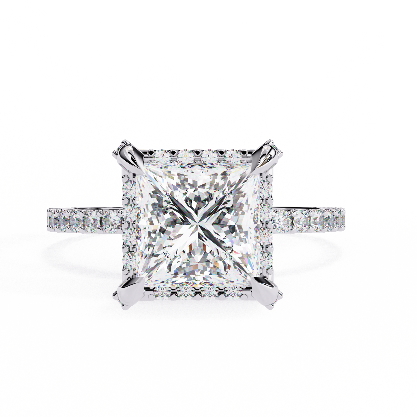 14K White Gold