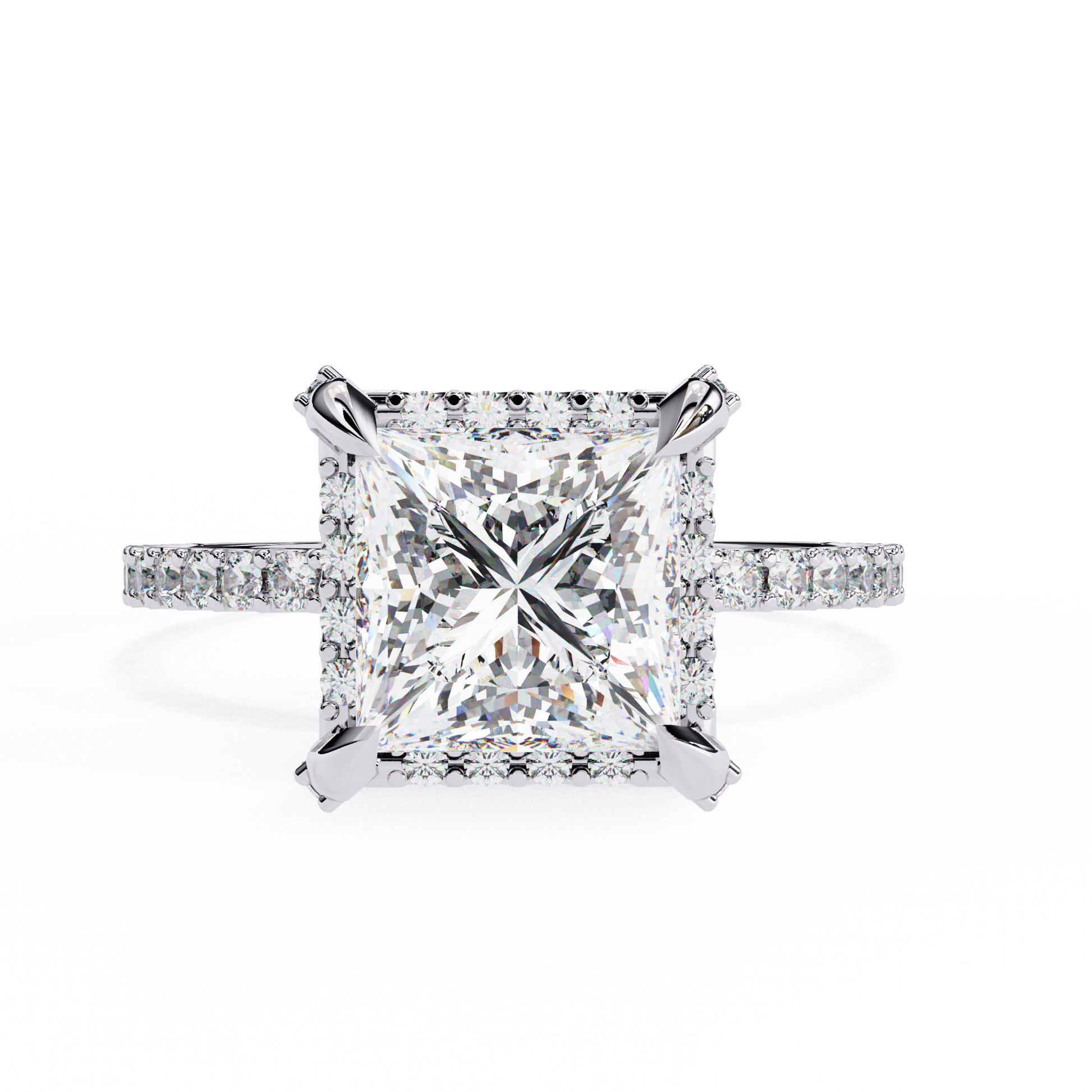 14K White Gold