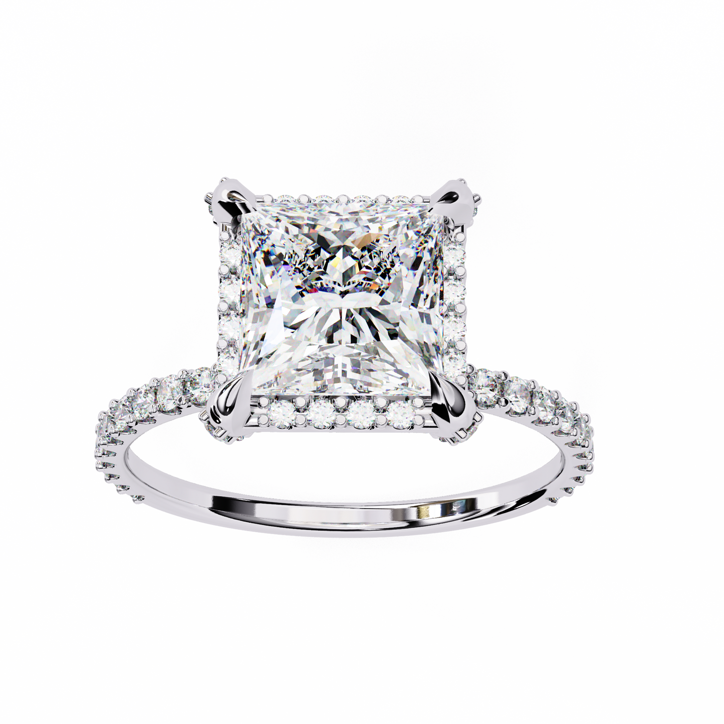 14K White Gold