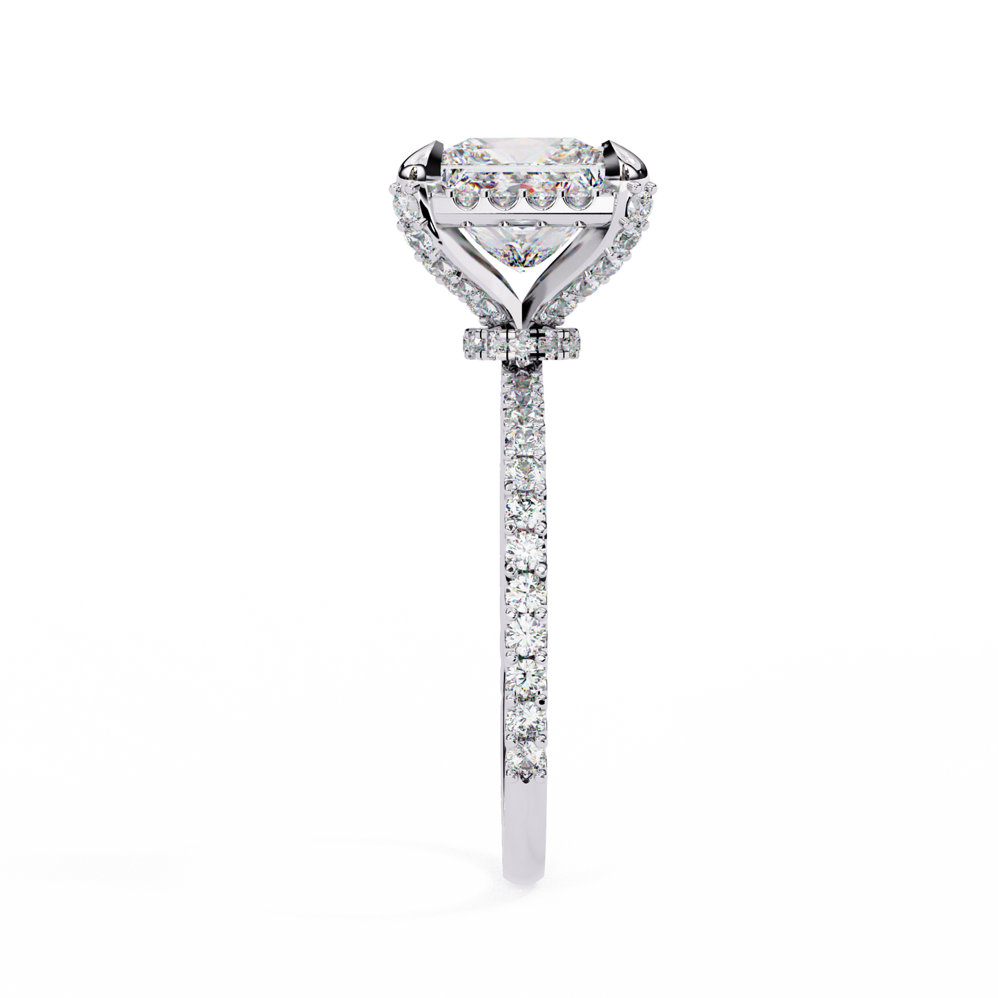 14K White Gold