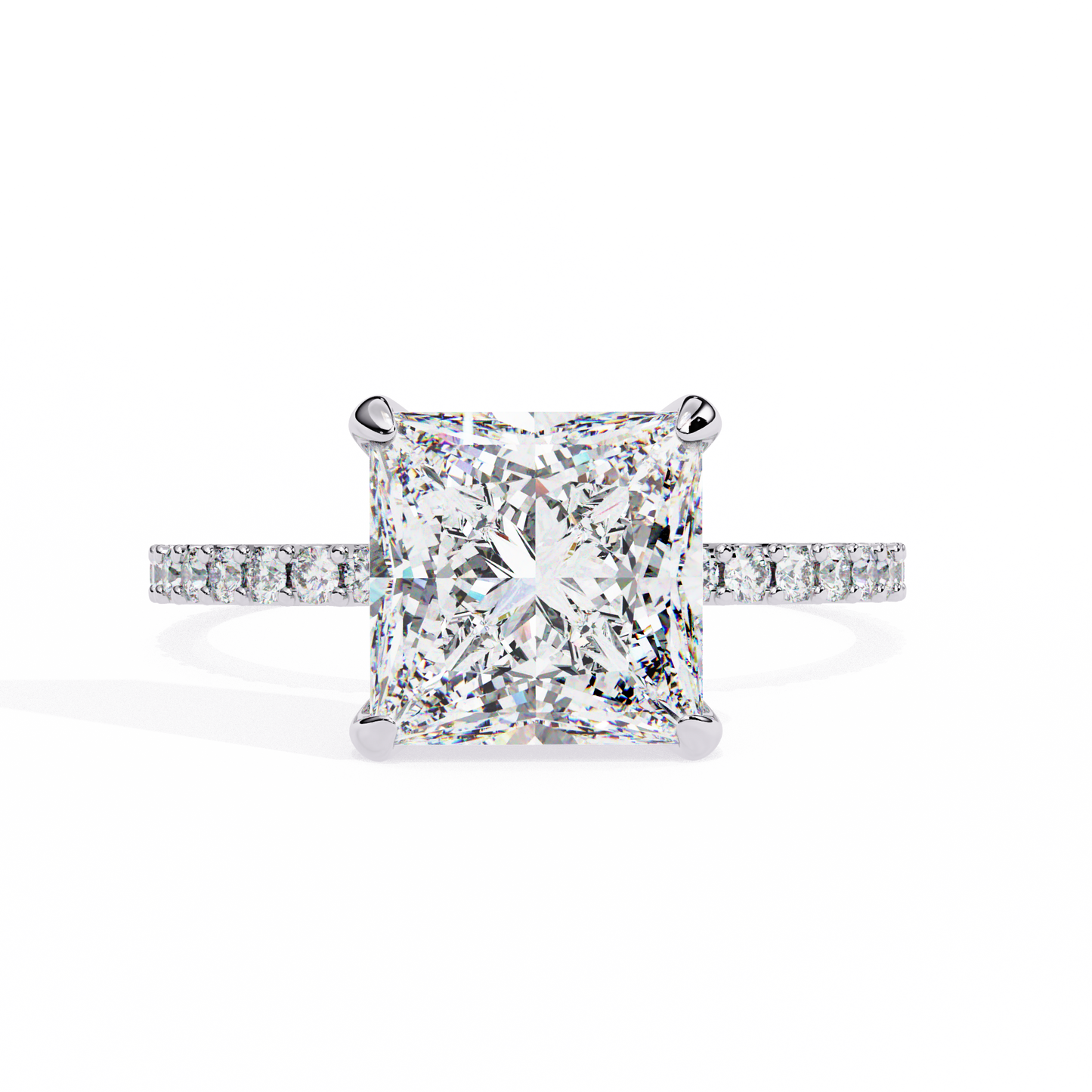 14K White Gold