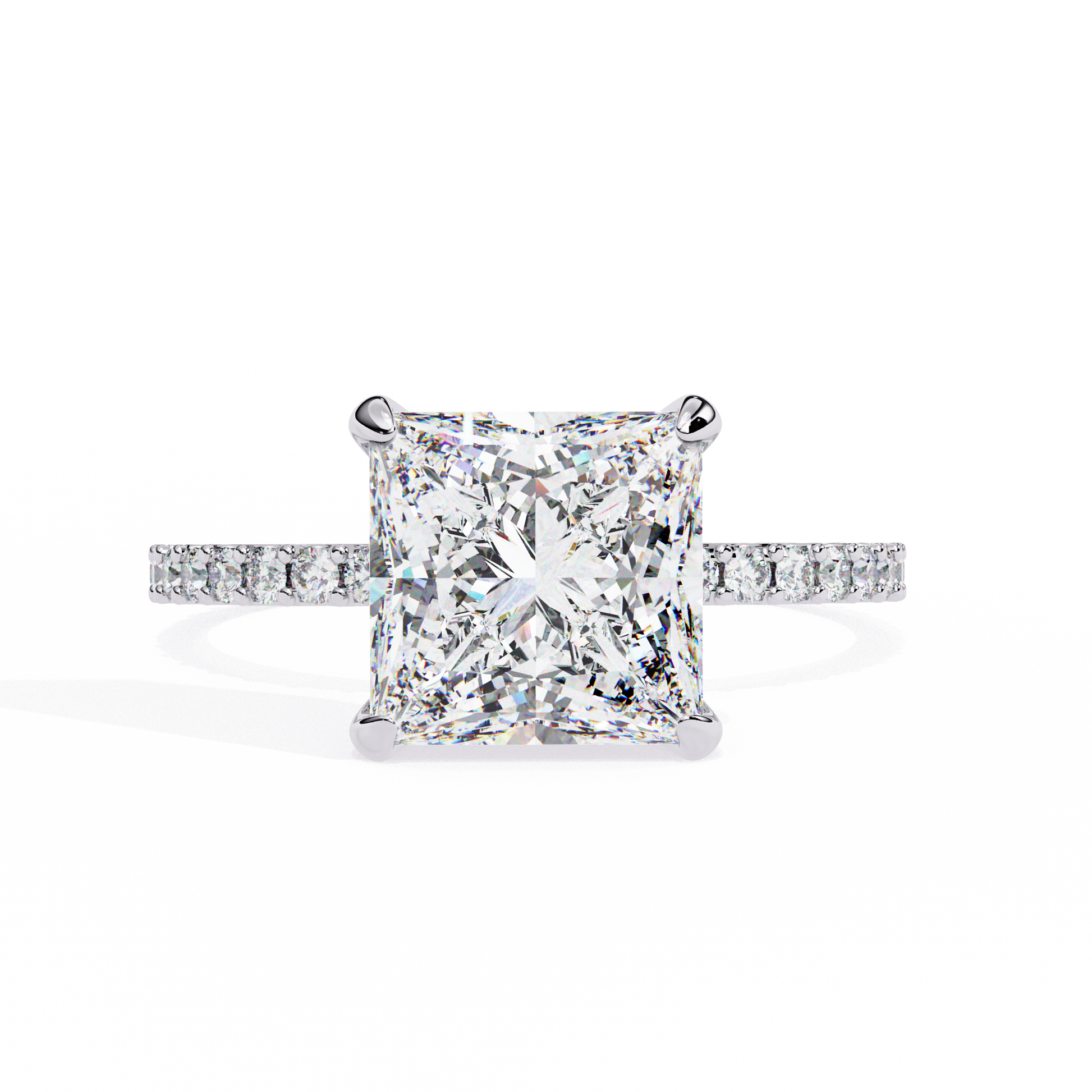 14K White Gold