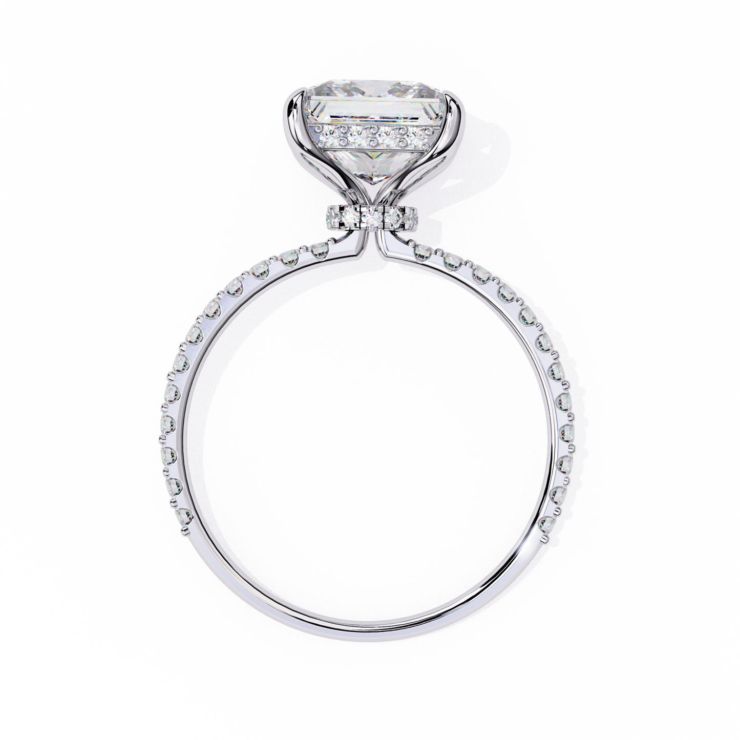 14K White Gold