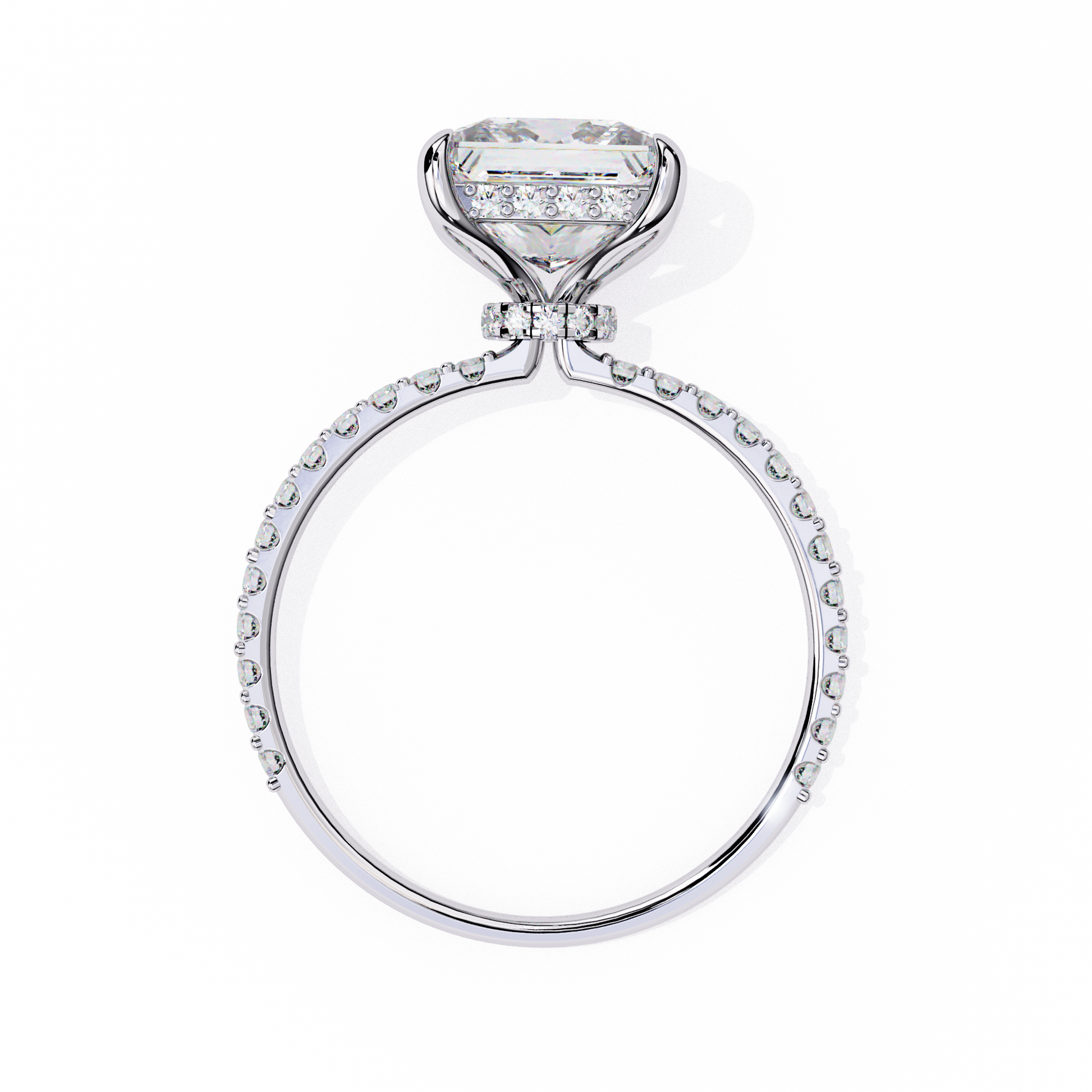 14K White Gold