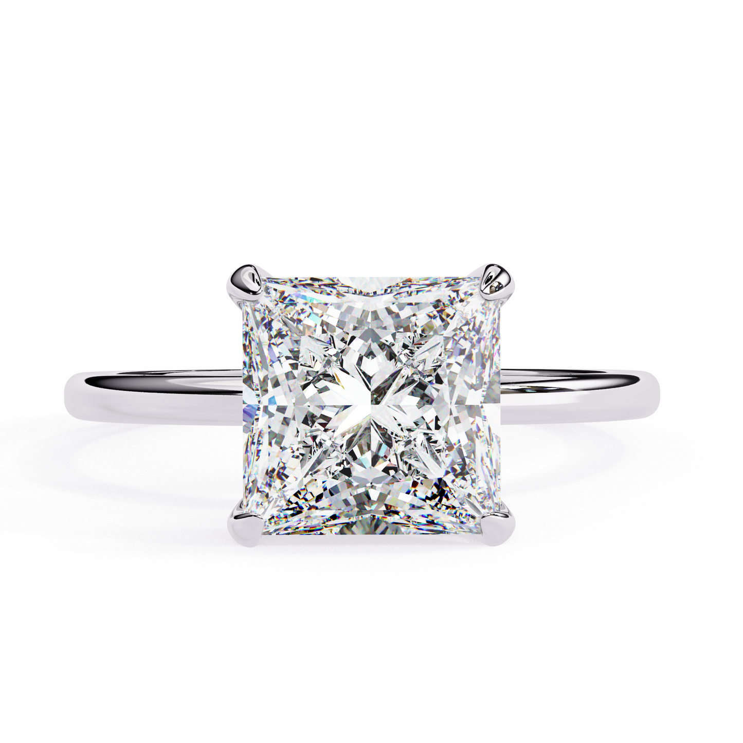 14K White Gold