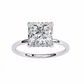 14K White Gold