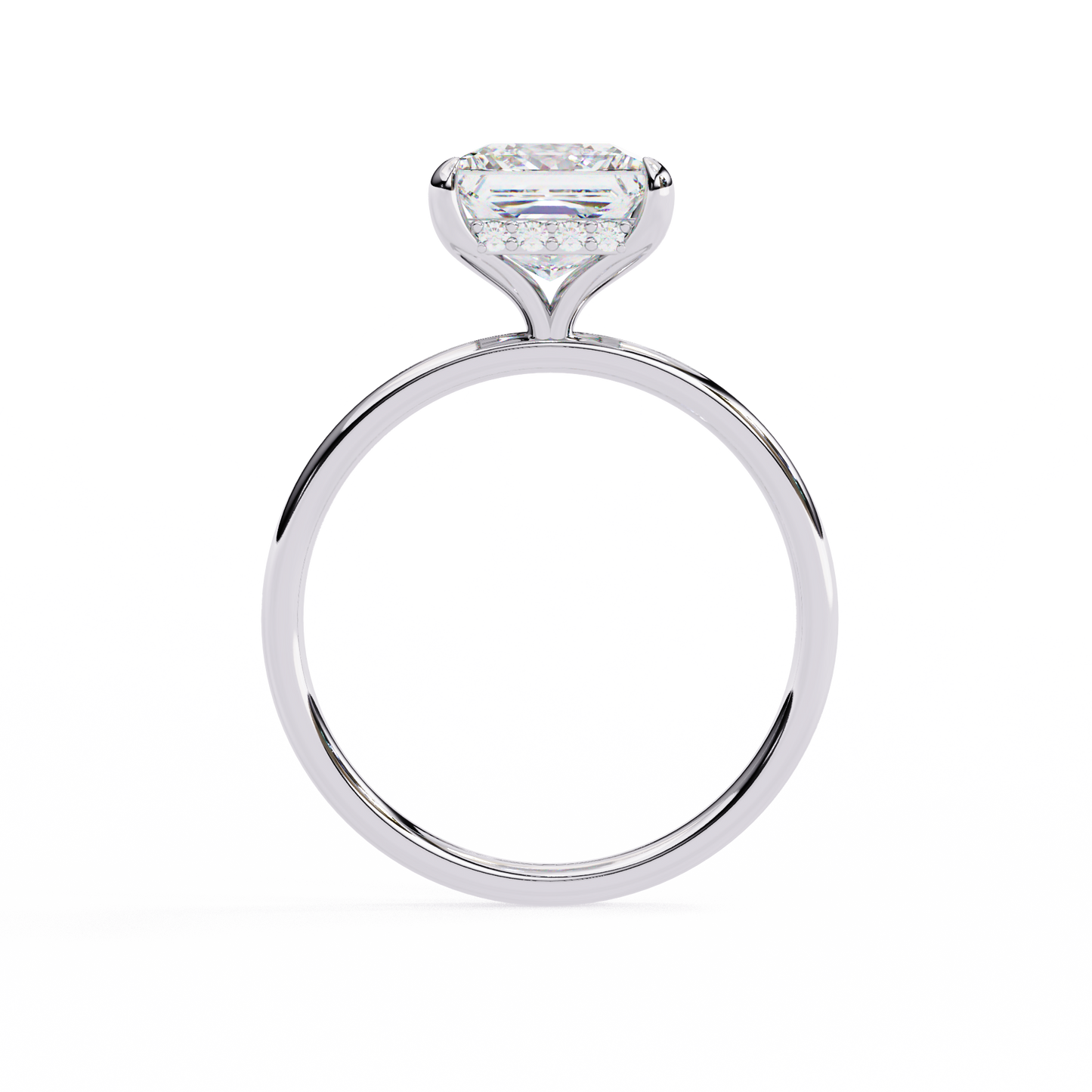 14K White Gold