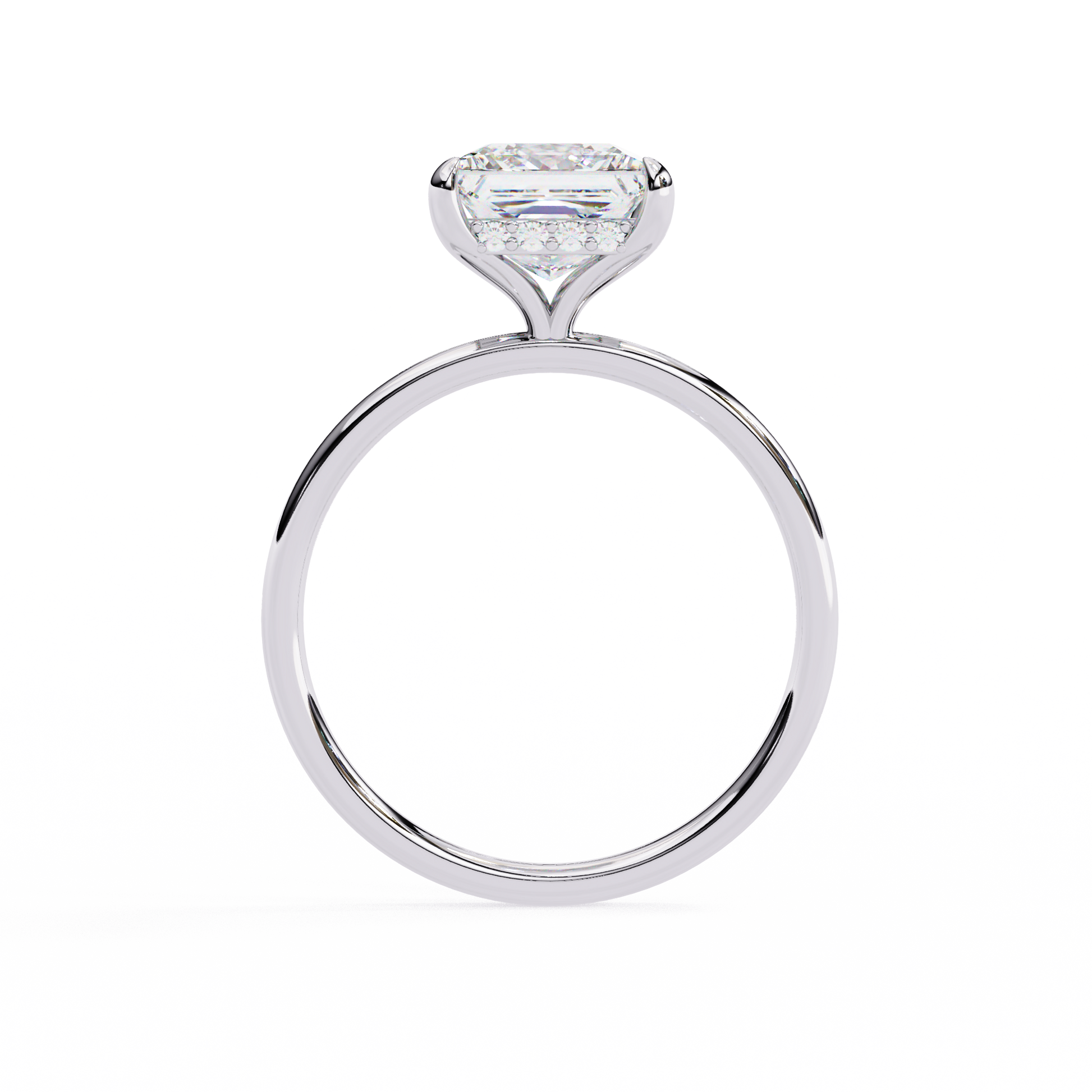 14K White Gold