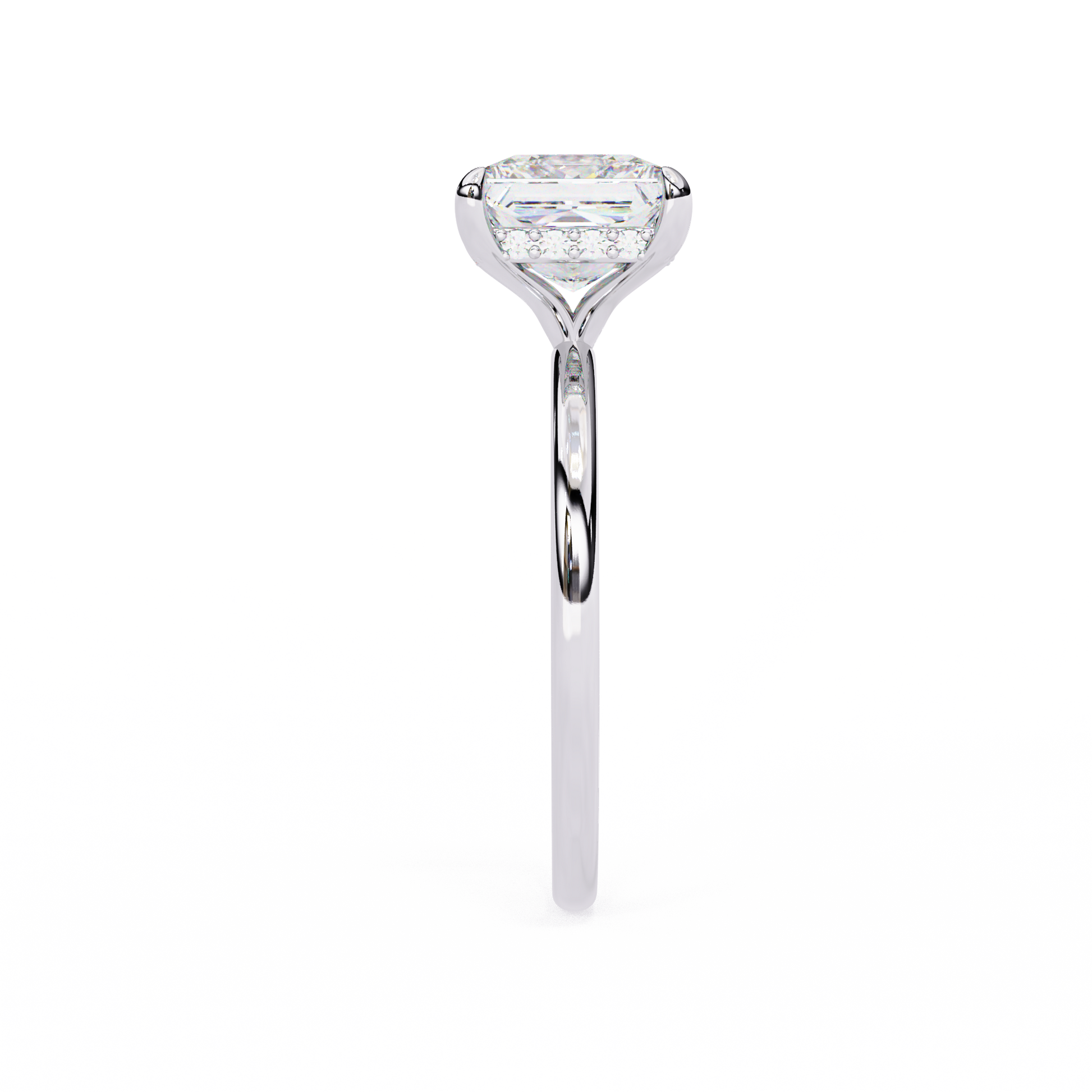 14K White Gold