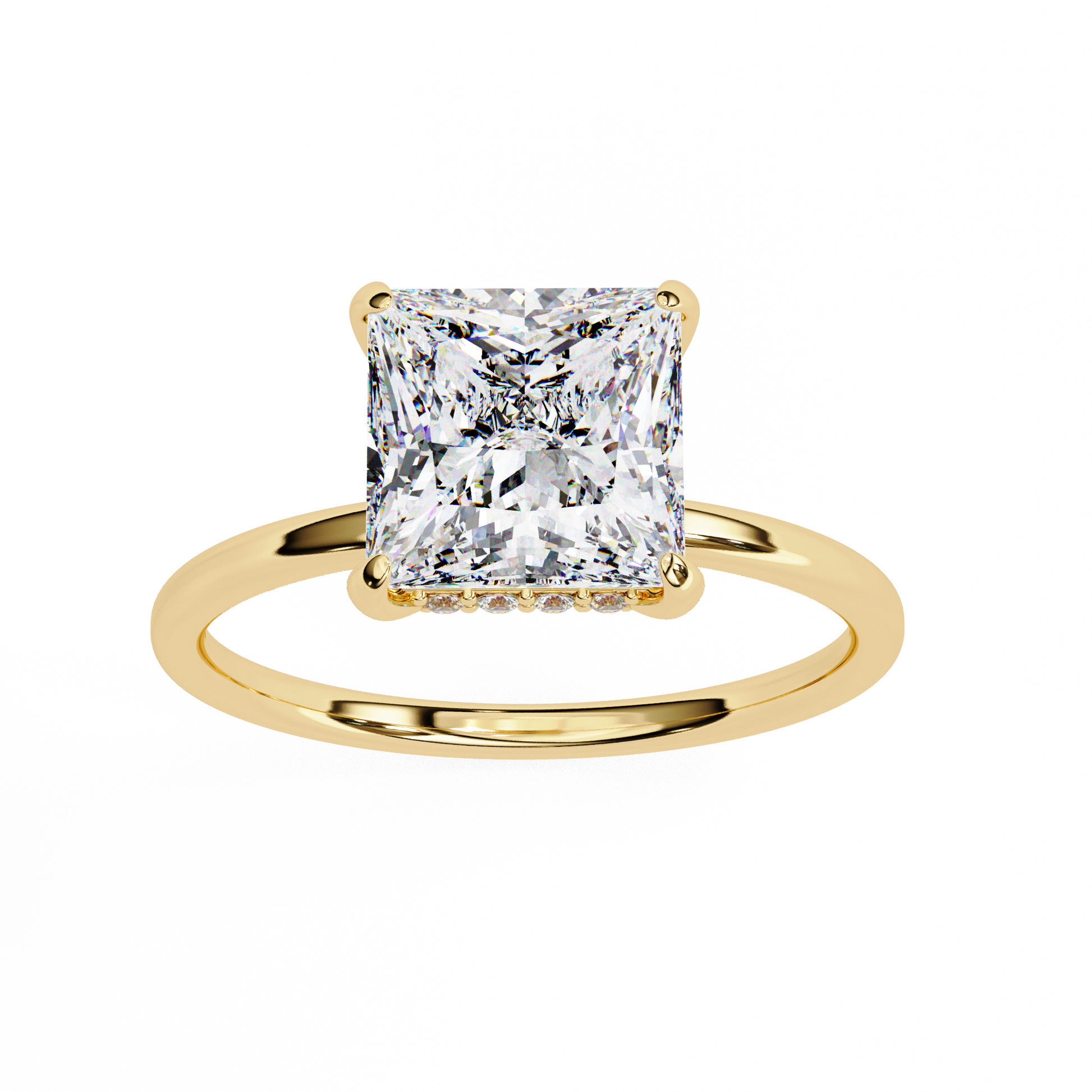 14K Yellow Gold