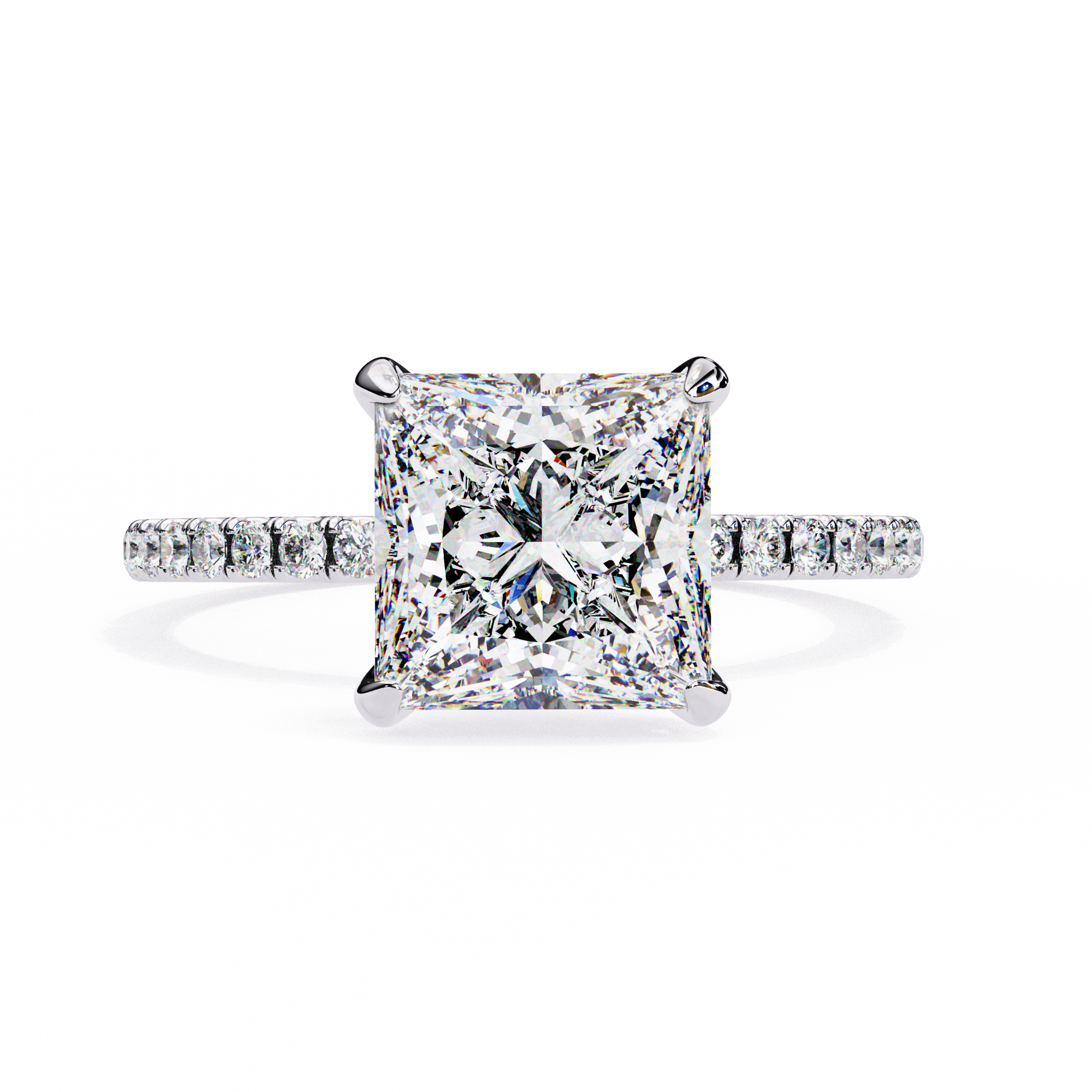 14K White Gold