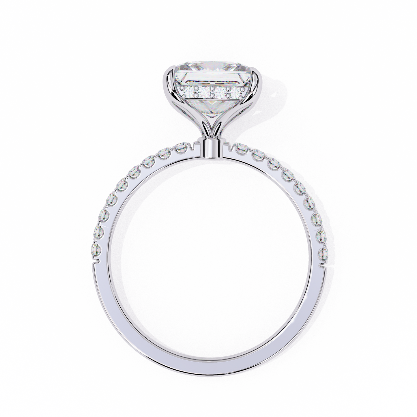 14K White Gold