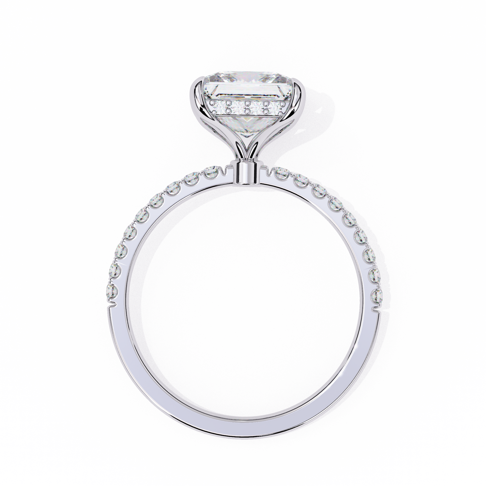 14K White Gold