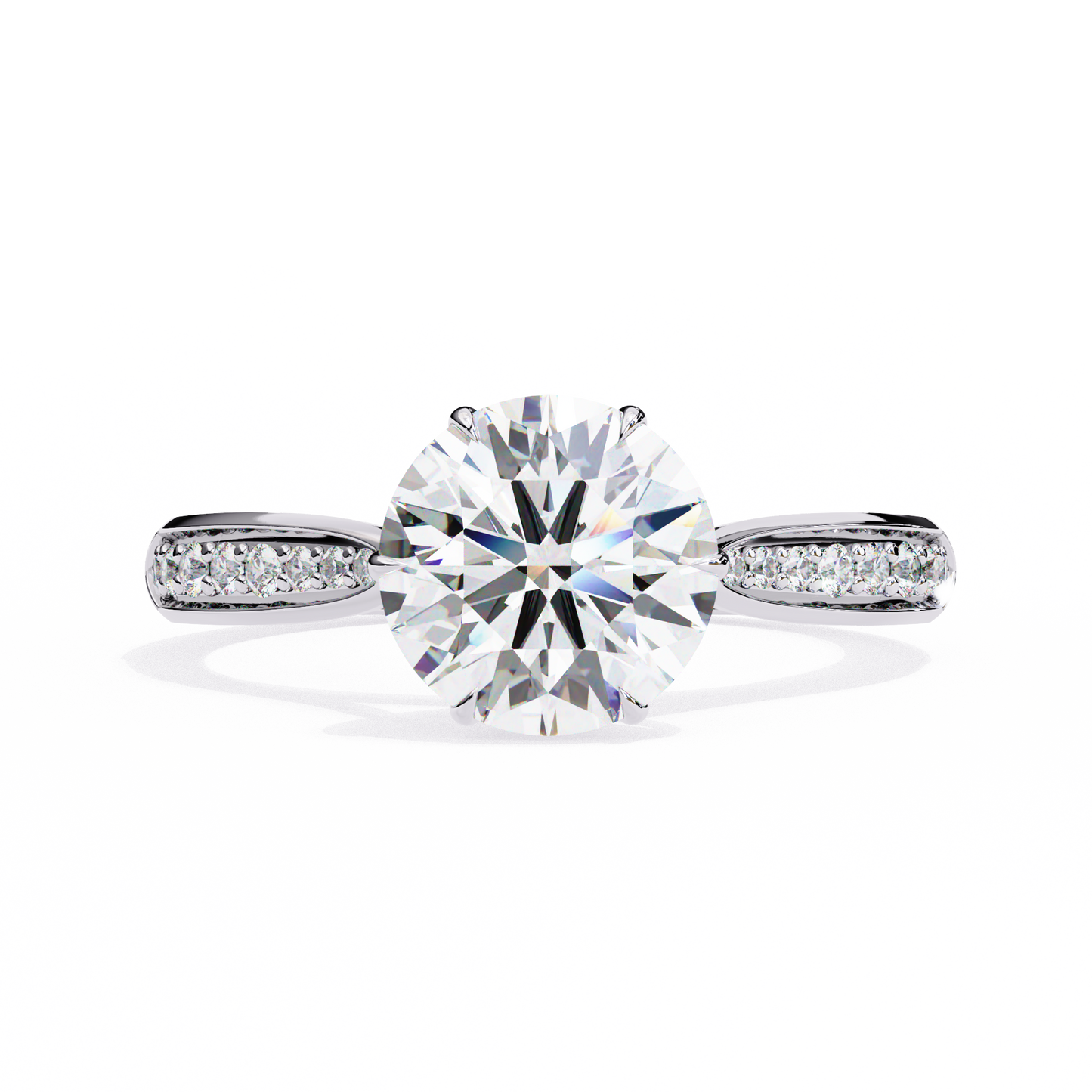 14K White Gold