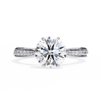 14K White Gold