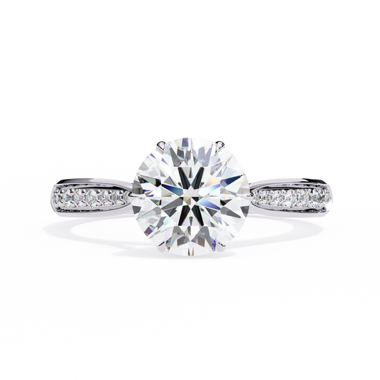 14K White Gold