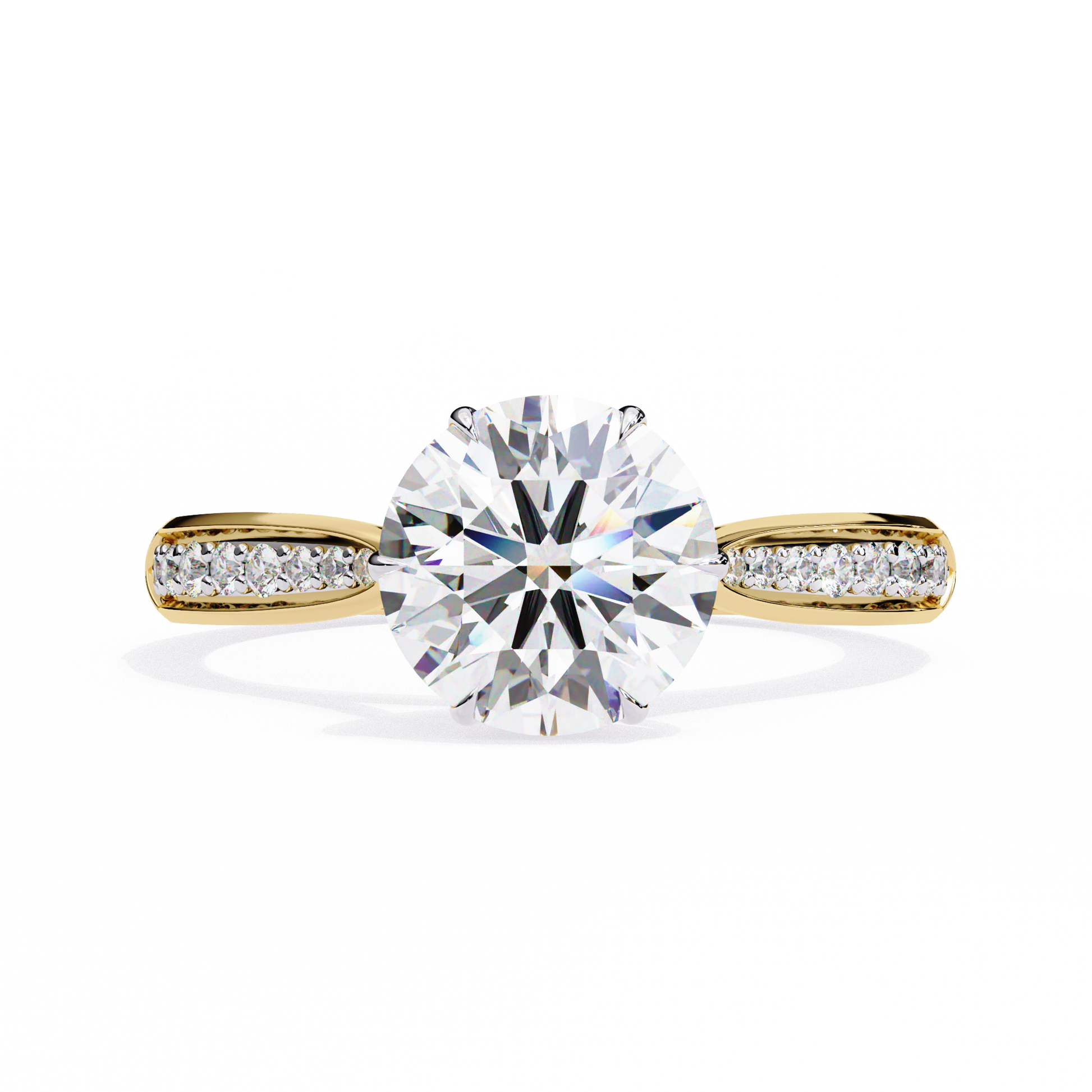 14K Yellow Gold