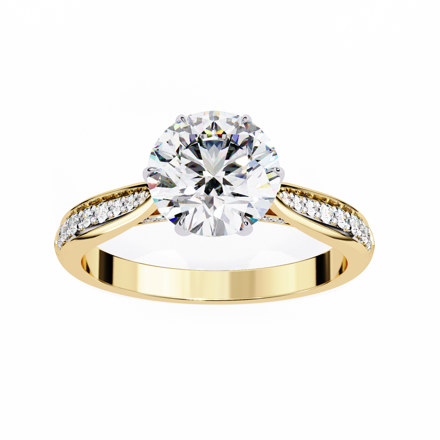 14K Yellow Gold