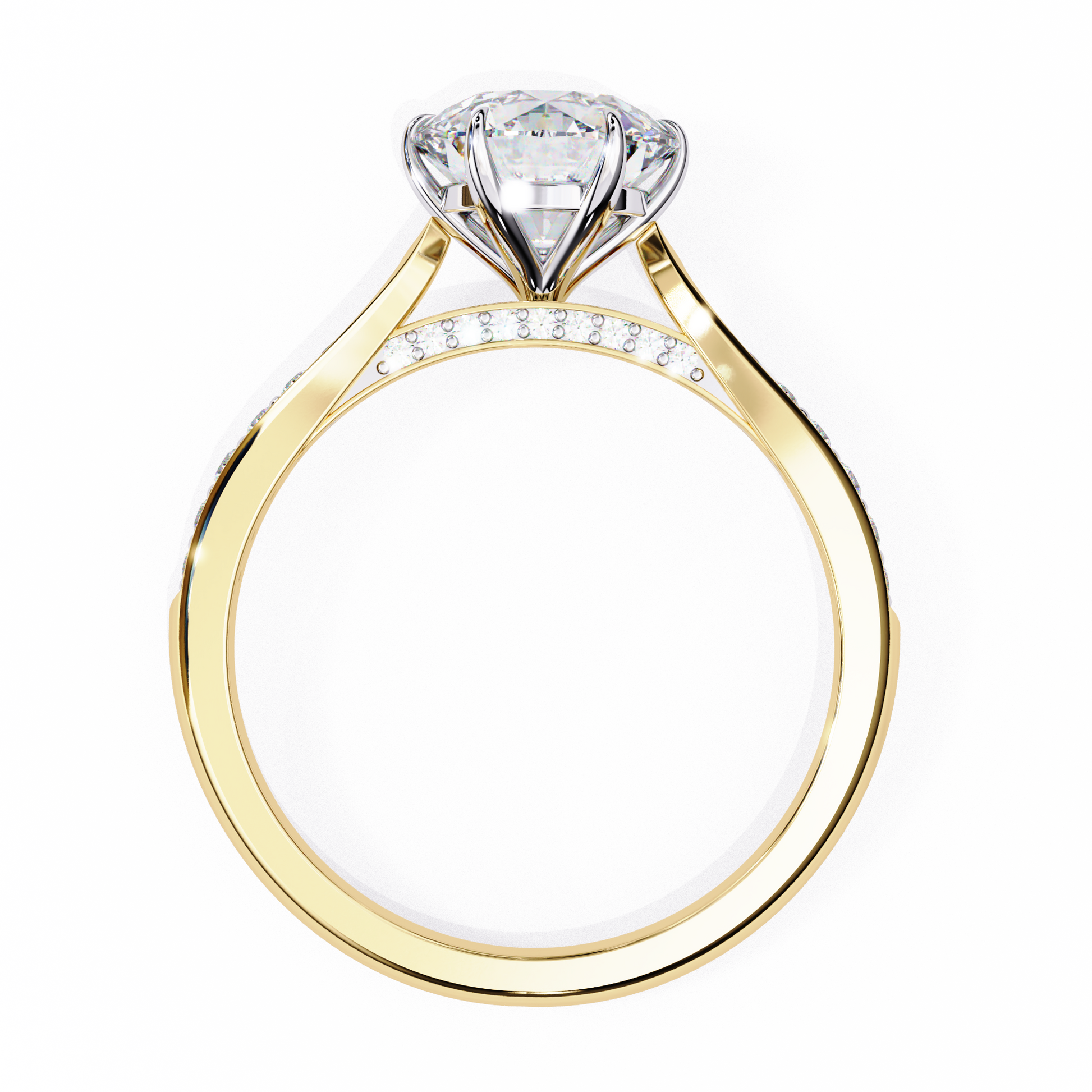 14K Yellow Gold
