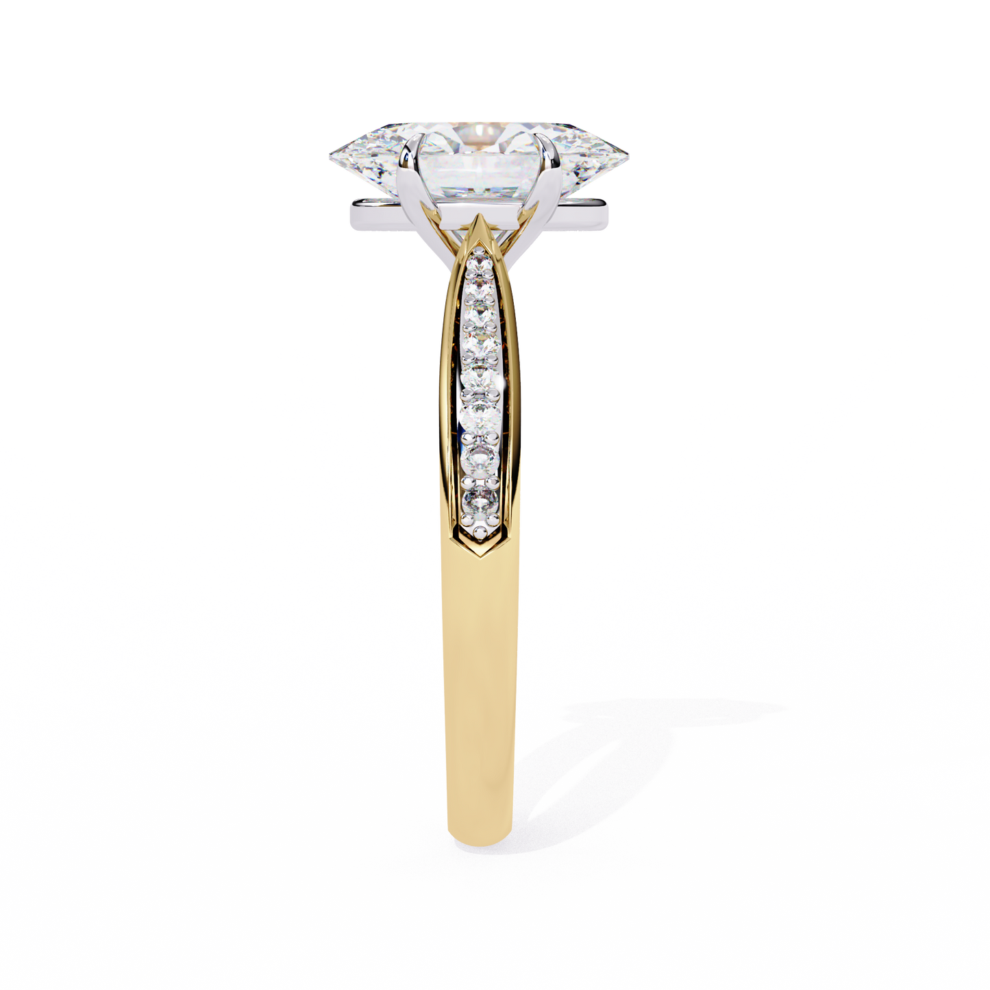 14K Yellow Gold