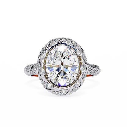 14K White Gold