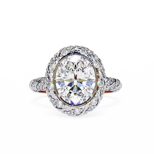 14K White Gold