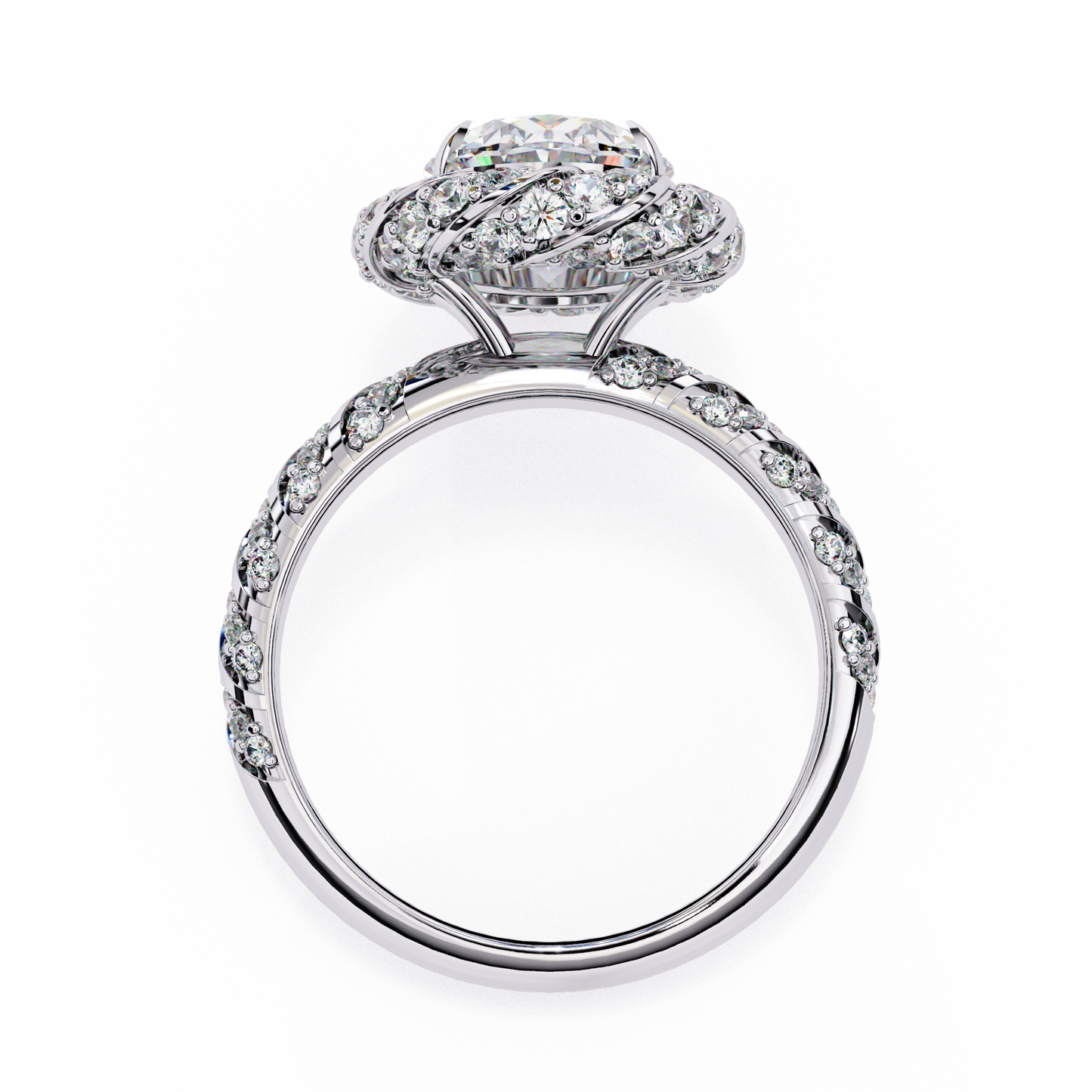 14K White Gold