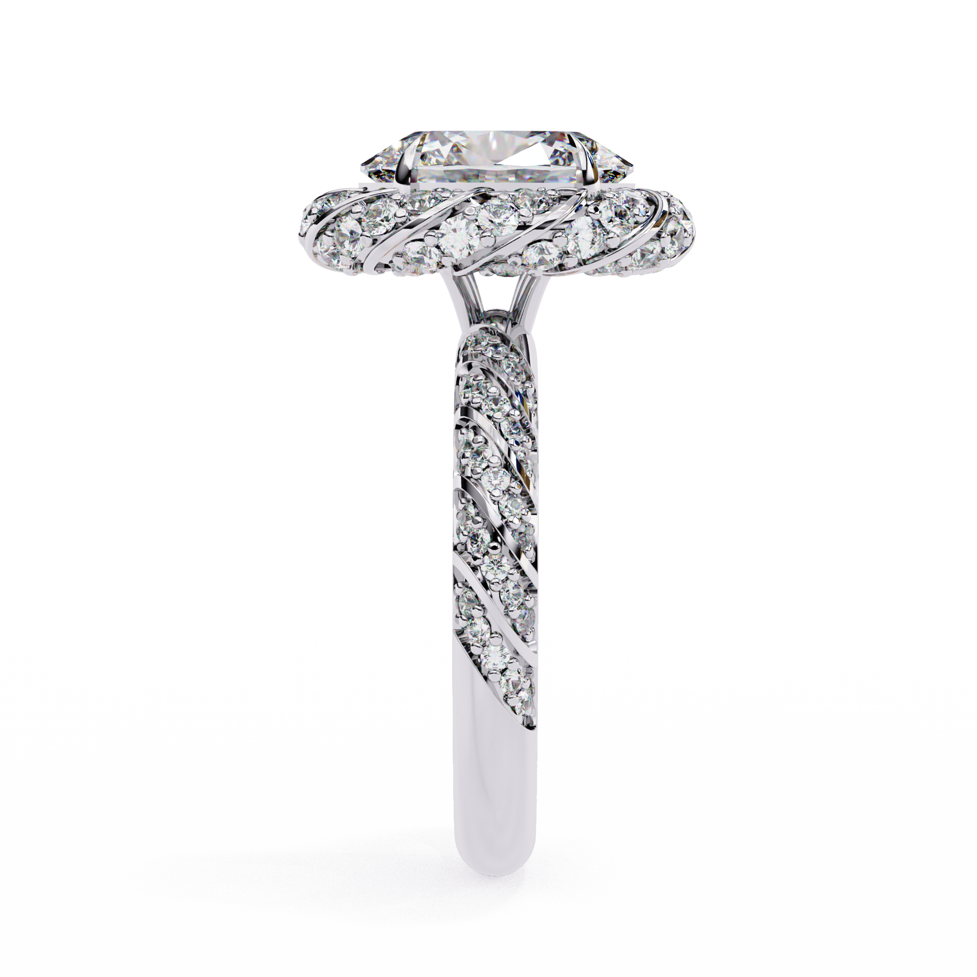 14K White Gold