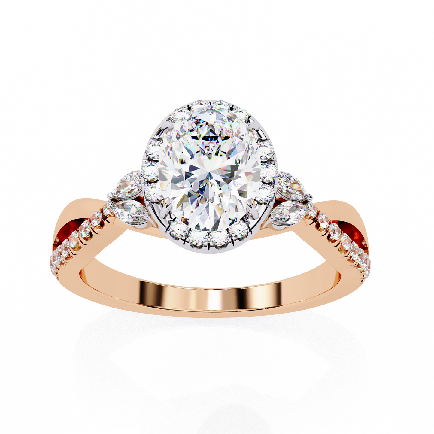 14K Rose Gold