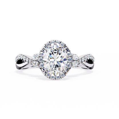 14K White Gold