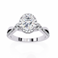 14K White Gold