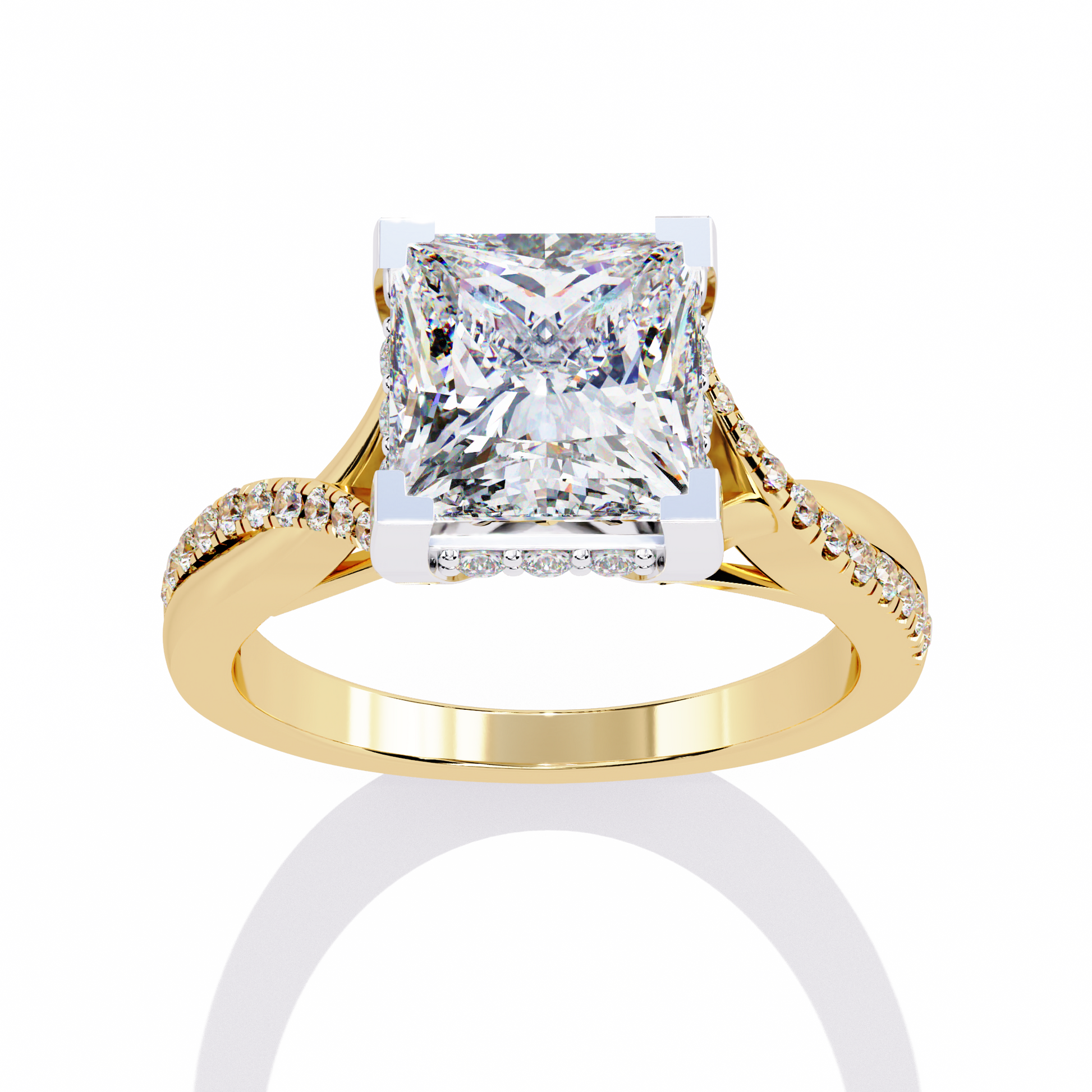 14K Yellow Gold
