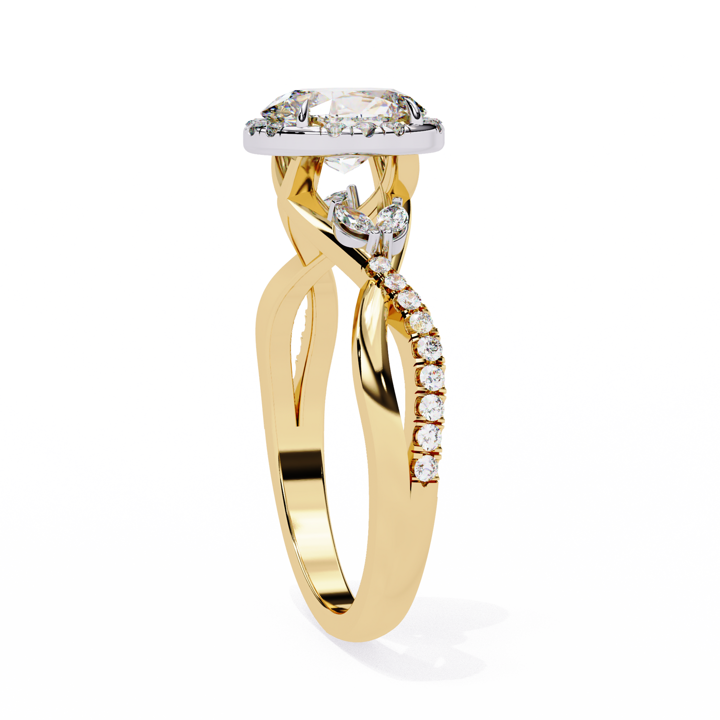 14K Yellow Gold