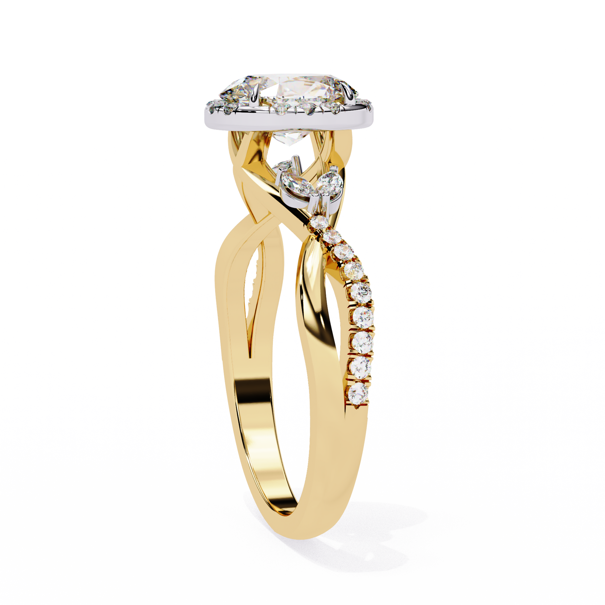 14K Yellow Gold