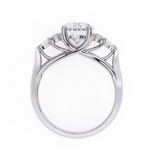 14K White Gold