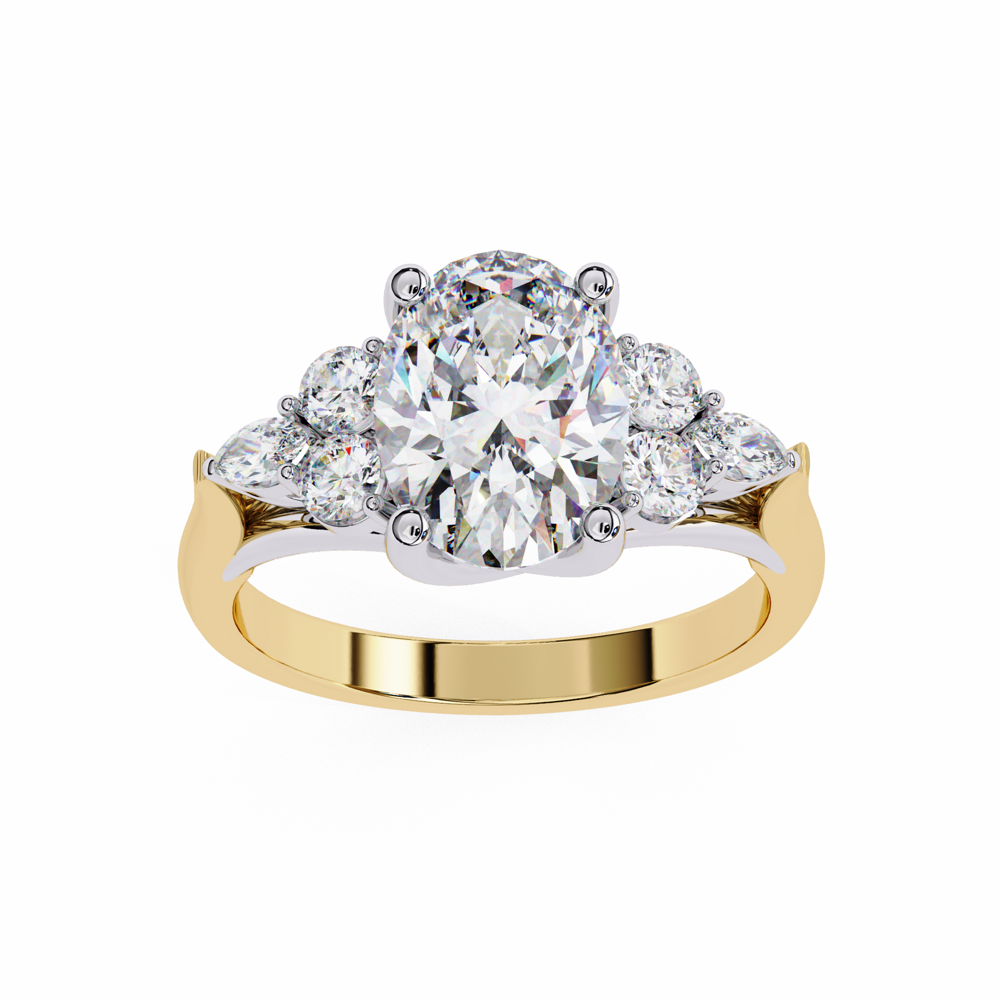 14K Yellow Gold