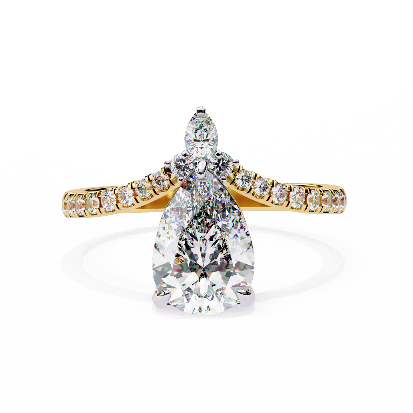 14K Yellow Gold