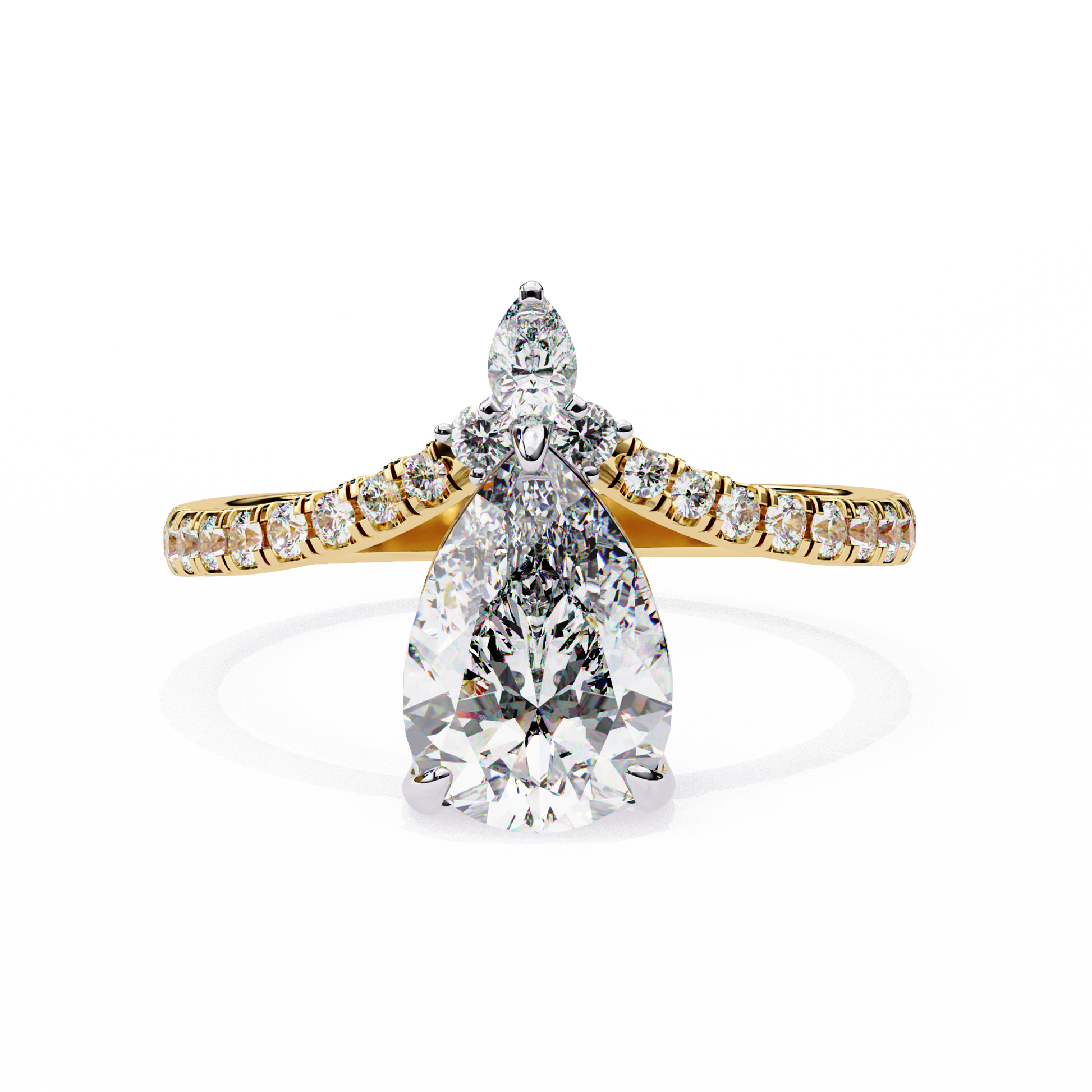 14K Yellow Gold