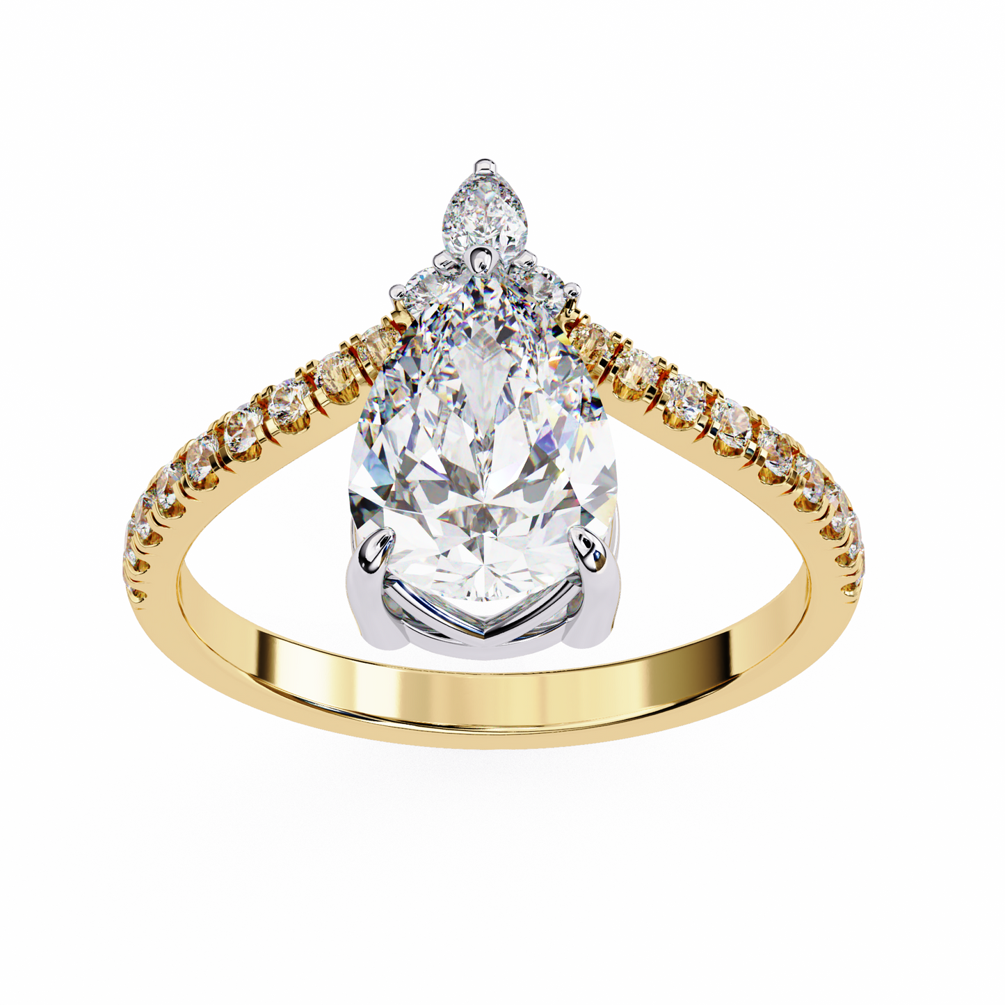 14K Yellow Gold