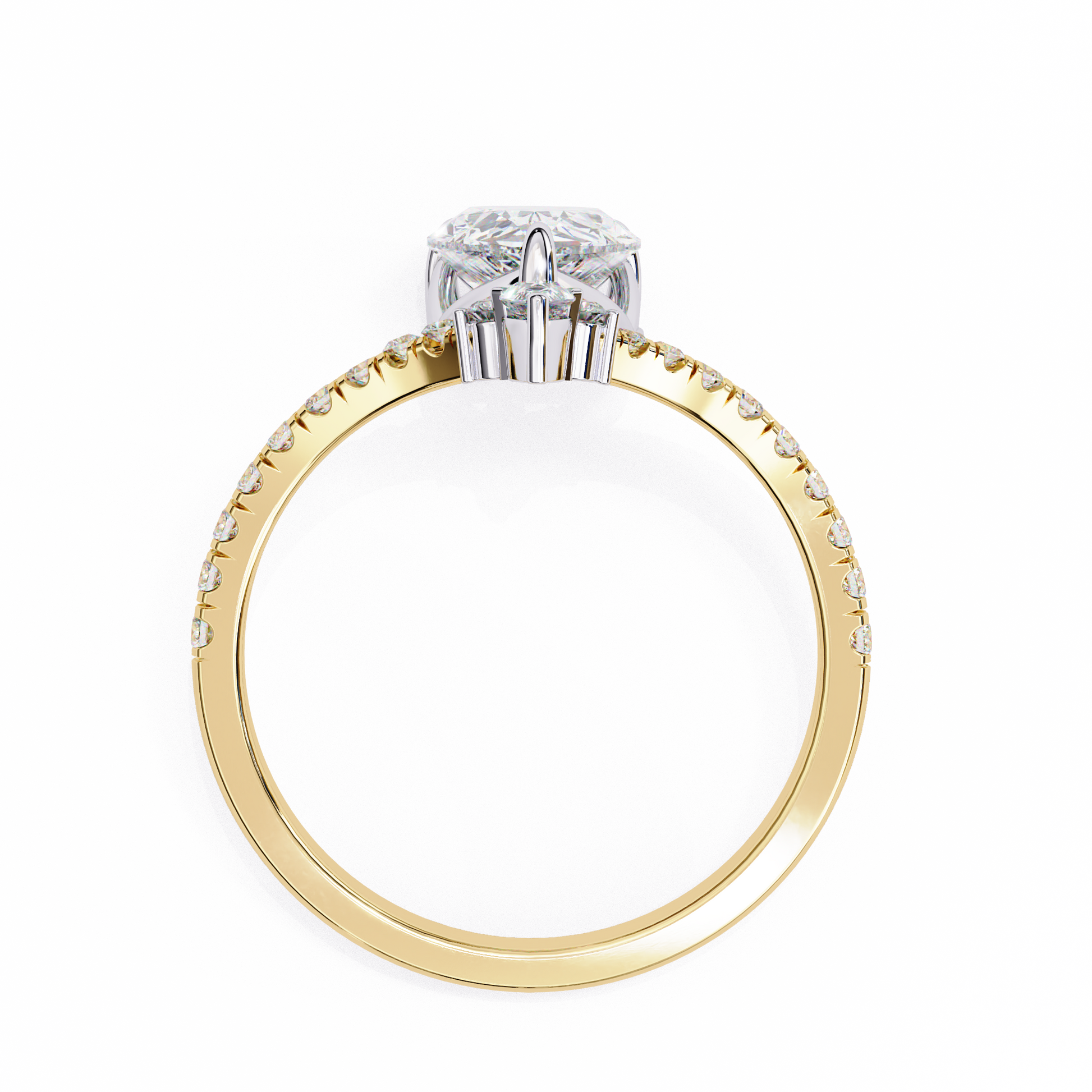 14K Yellow Gold
