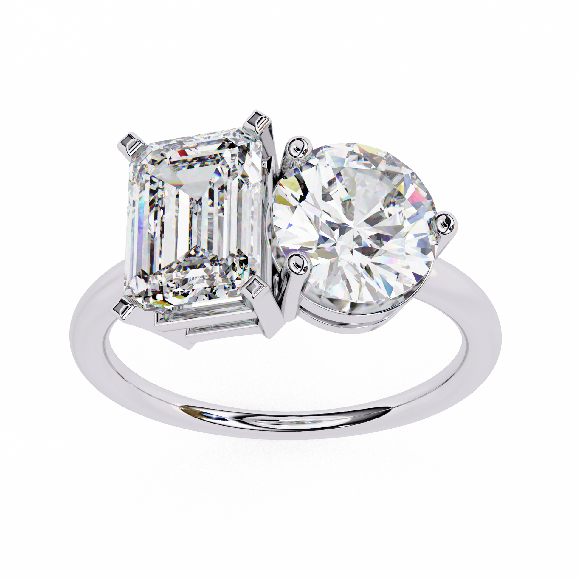 14K White Gold