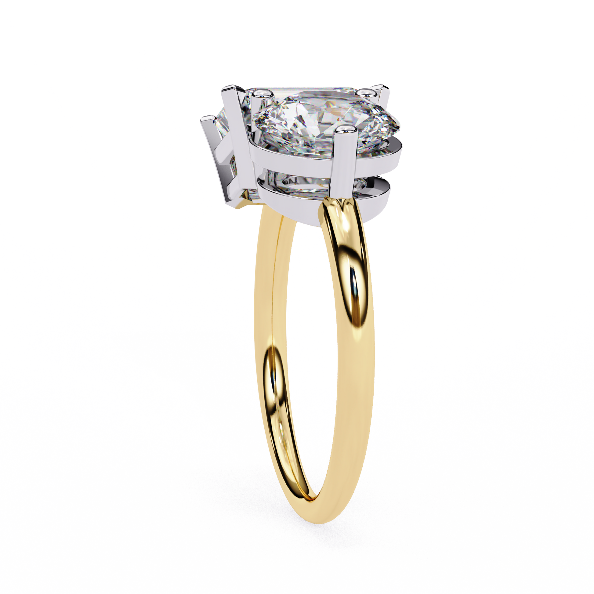 14K Yellow Gold