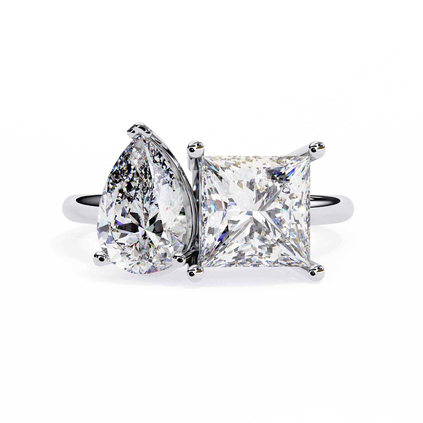 14K White Gold