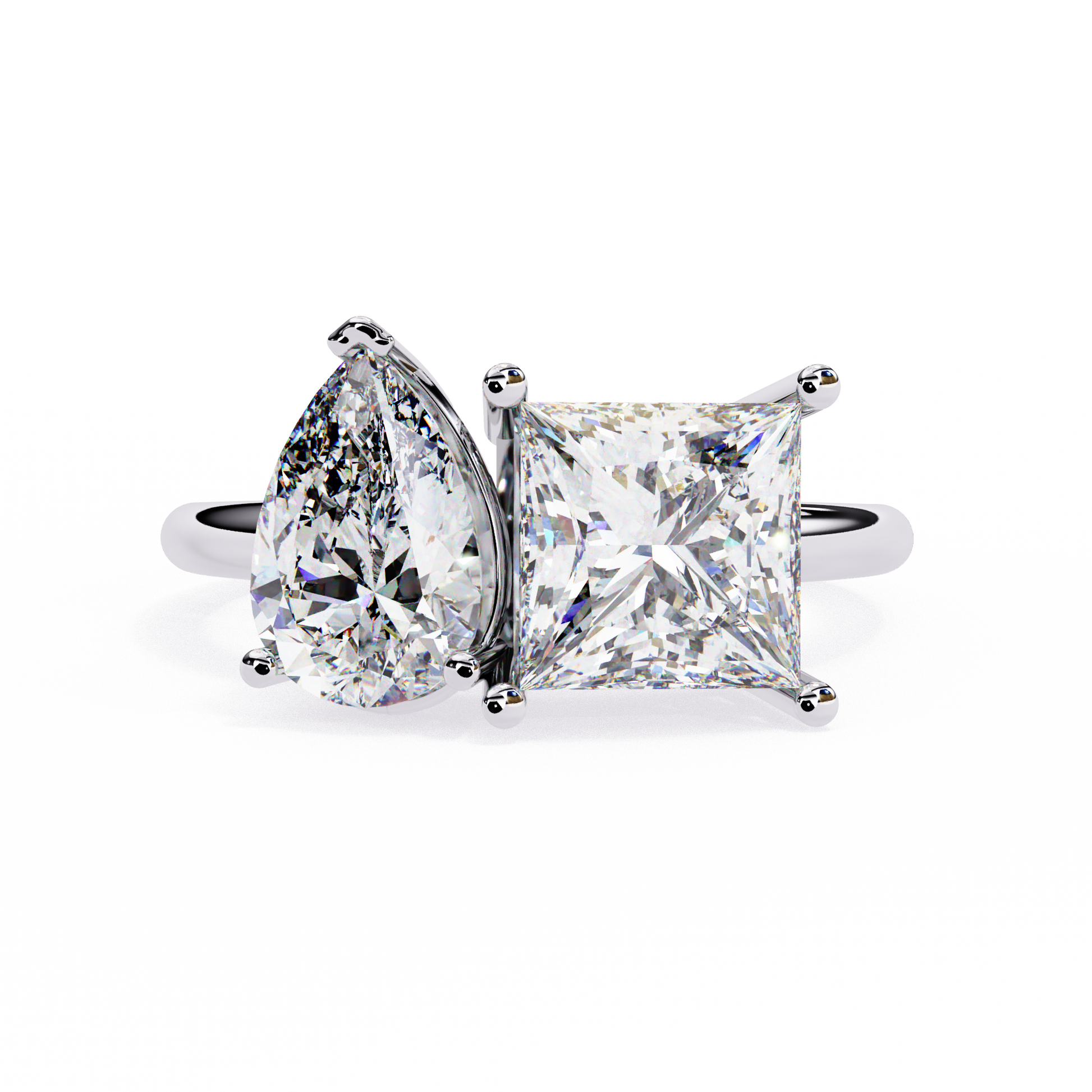 14K White Gold
