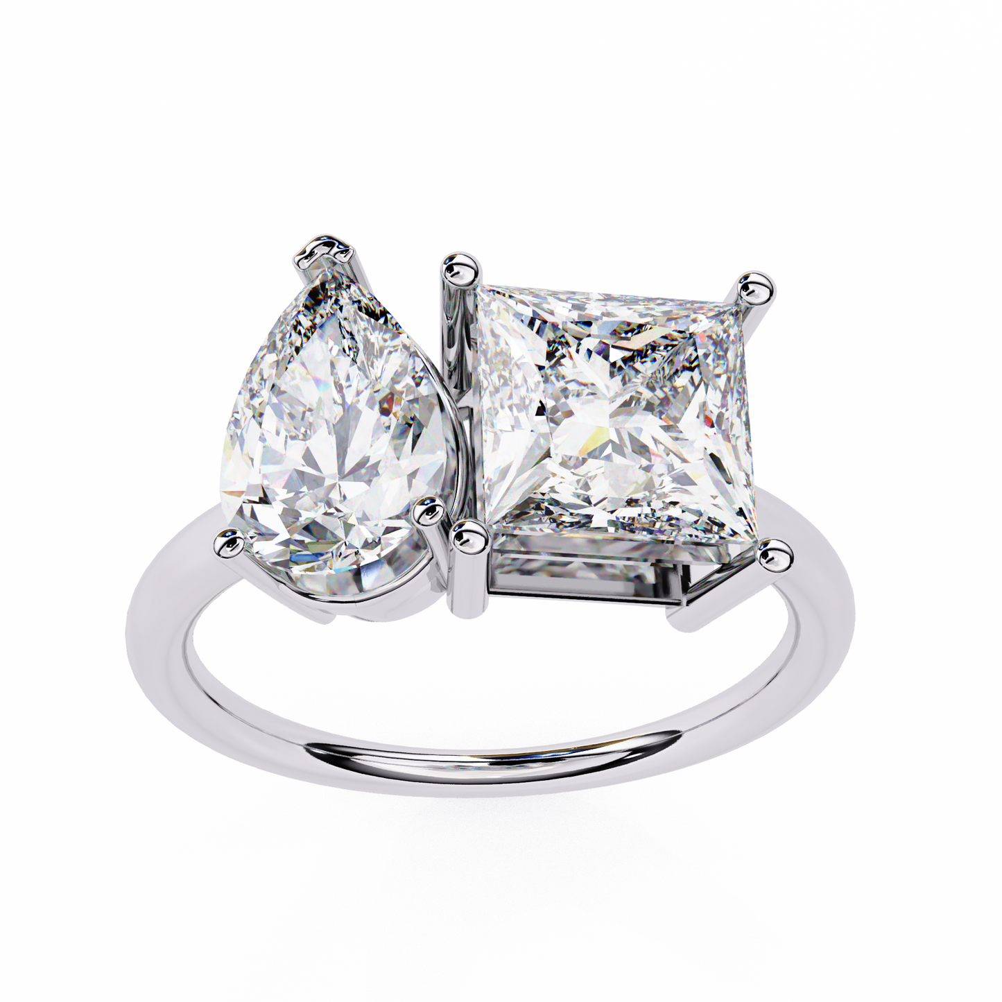 14K White Gold