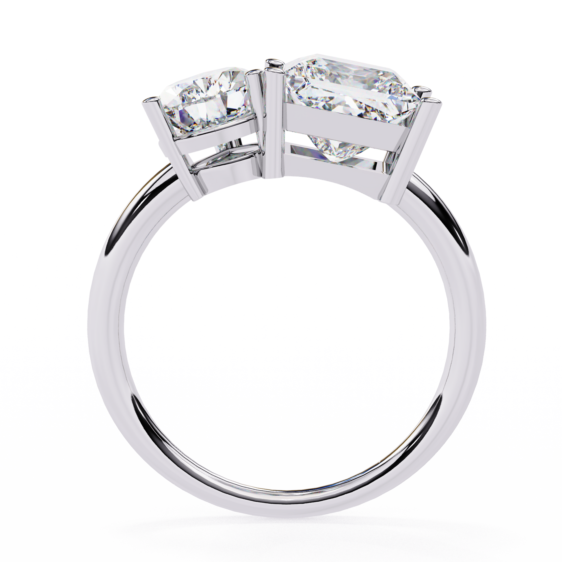 14K White Gold