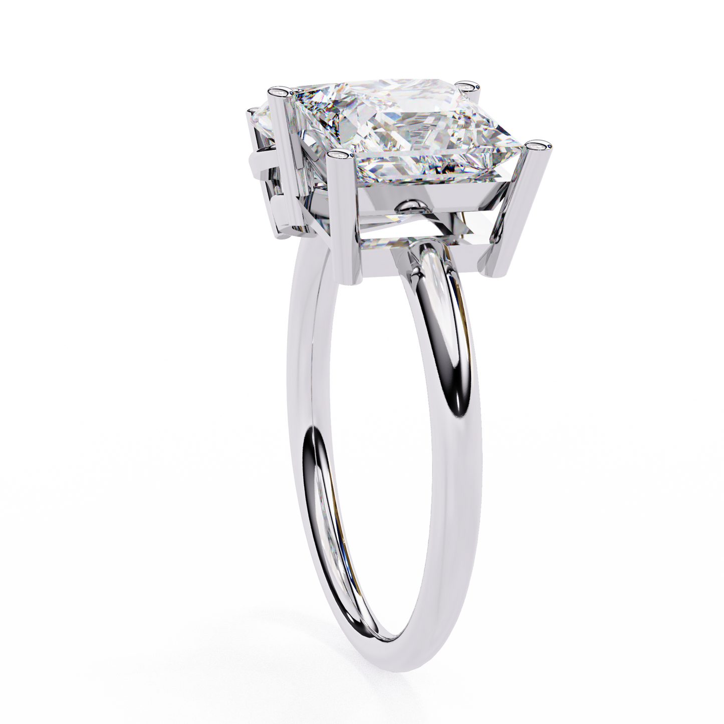 14K White Gold